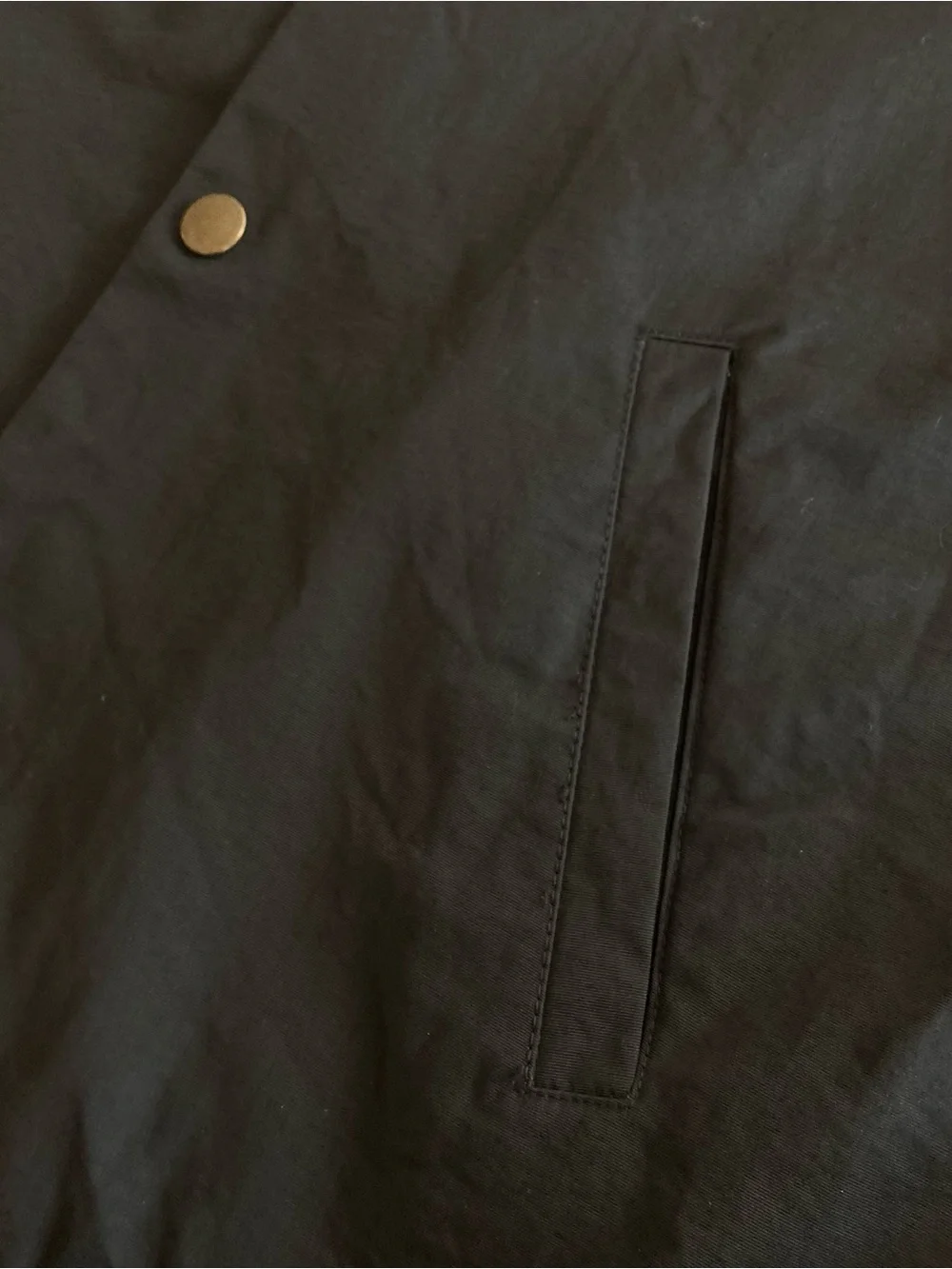 Fit For A King Deathgrip Windbreaker Size M with Hood And Metal Buttons Rock